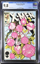 Cover Scan: Uncanny X-Men #188 CGC NM/M 9.8 White Pages - Item ID #437898