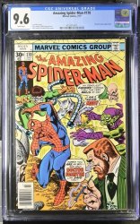 Cover Scan: Amazing Spider-Man #170 CGC NM+ 9.6 White Pages - Item ID #438954