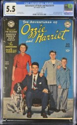 Cover Scan: Adventures of Ozzie and Harriet #1 CGC FN- 5.5 Golden Age! First Issue! - Item ID #438955