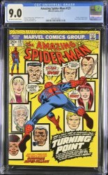 Cover Scan: Amazing Spider-Man #121 CGC VF/NM 9.0 Off White to White Death of Gwen Stacy! - Item ID #438957