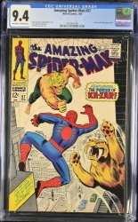 Cover Scan: Amazing Spider-Man #57 CGC NM 9.4 Ka-Zar Appearance! Romita Cover! - Item ID #438960