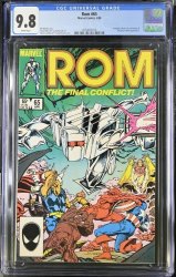 Cover Scan: Rom #65 CGC NM/M 9.8 Art by Steve Ditko! Avengers, X-Men, Defenders and more! - Item ID #439303