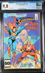 Cover Scan: DC Comics Presents #82 CGC NM/M 9.8 White Pages - Item ID #439316