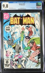 Cover Scan: Batman #375 CGC NM/M 9.8 White Pages - Item ID #439331