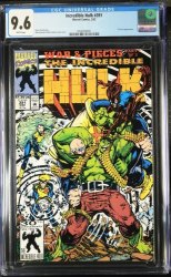 Cover Scan: Incredible Hulk (1962) #391 CGC NM+ 9.6 White Pages - Item ID #439901