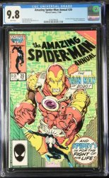 Cover Scan: Amazing Spider-Man Annual #20 CGC NM/M 9.8 White Pages - Item ID #439908