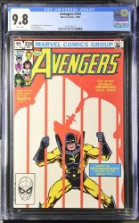 Cover Scan: Avengers #224 CGC NM/M 9.8 White Pages - Item ID #440029