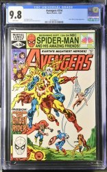 Cover Scan: Avengers #214 CGC NM/M 9.8 White Pages - Item ID #440030