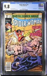 Cover Scan: Spider-Woman (1978) #14 CGC NM/M 9.8 White Pages - Item ID #440036