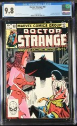 Cover Scan: Doctor Strange #60 CGC NM/M 9.8 Dracula Scarlet Witch Captain Marvel! - Item ID #440152