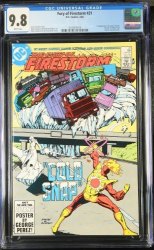 Cover Scan: Fury of Firestorm (1982) #21 CGC NM/M 9.8 White Pages - Item ID #440161