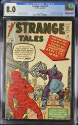 Cover Scan: Strange Tales #111 CGC VF 8.0 Off White to White 2nd Appearance Doctor Strange!! - Item ID #440735