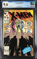 Cover Scan: Uncanny X-Men #244 CGC NM+ 9.6 1st Appearance Jubilee! Claremont Silvestri Art! - Item ID #442908