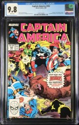 Cover Scan: Captain America #352 CGC NM/M 9.8 - Item ID #442909