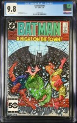 Cover Scan: Batman #392 CGC NM/M 9.8 White Pages Catwoman! - Item ID #442923