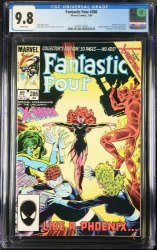 Cover Scan: Fantastic Four #286 CGC NM/M 9.8 White Pages Return of Jean Grey! - Item ID #442925