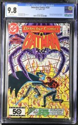 Cover Scan: Detective Comics (1937) #550 CGC NM/M 9.8 White Pages - Item ID #442969