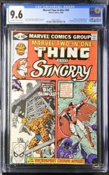 Cover Scan: Marvel Two-In-One #64 CGC NM+ 9.6 Off White to White - Item ID #442988