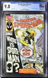 Cover Scan: Amazing Spider-Man #279 CGC NM/M 9.8 White Pages - Item ID #442997