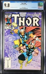 Cover Scan: Thor #350 CGC NM/M 9.8 Off White to White Walt Simonson Beta Ray Bill! - Item ID #443023