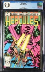 Cover Scan: Hercules  #4 CGC NM/M 9.8 White Pages - Item ID #443028