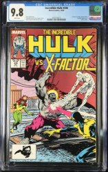 Cover Scan: Incredible Hulk #336 CGC NM/M 9.8 White Pages McFarlane X-Factor Appearance! - Item ID #443032