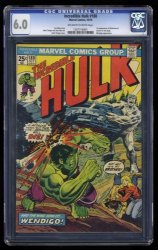 Cover Scan: Incredible Hulk (1962) #180 CGC FN 6.0 1st Cameo Appearance of Wolverine! - Item ID #443797