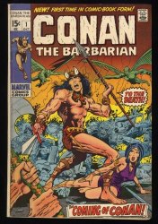 Cover Scan: Conan The Barbarian #1 VG 4.0 1st Conan and King Kull! - Item ID #444459