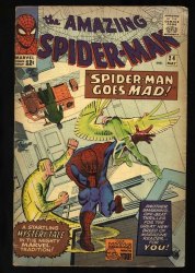 Cover Scan: Amazing Spider-Man #24 VG+ 4.5 3rd Appearance of Mysterio! - Item ID #446363