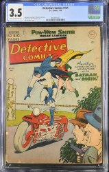 Cover Scan: Detective Comics #161 CGC VG- 3.5 The Men Who Died on Time Batman! - Item ID #446432