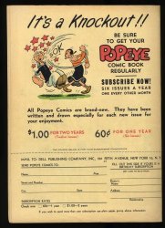 Back Cover Popeye 6