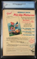 Back Cover Walt Disney's Comics And Stories 69