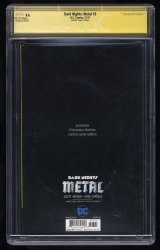 Back Cover Dark Nights: Metal 3