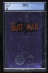 Back Cover Batman 121