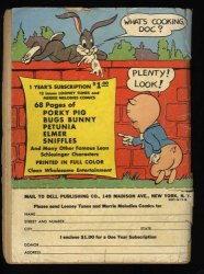 Back Cover Looney Tunes and Merrie Melodies 7